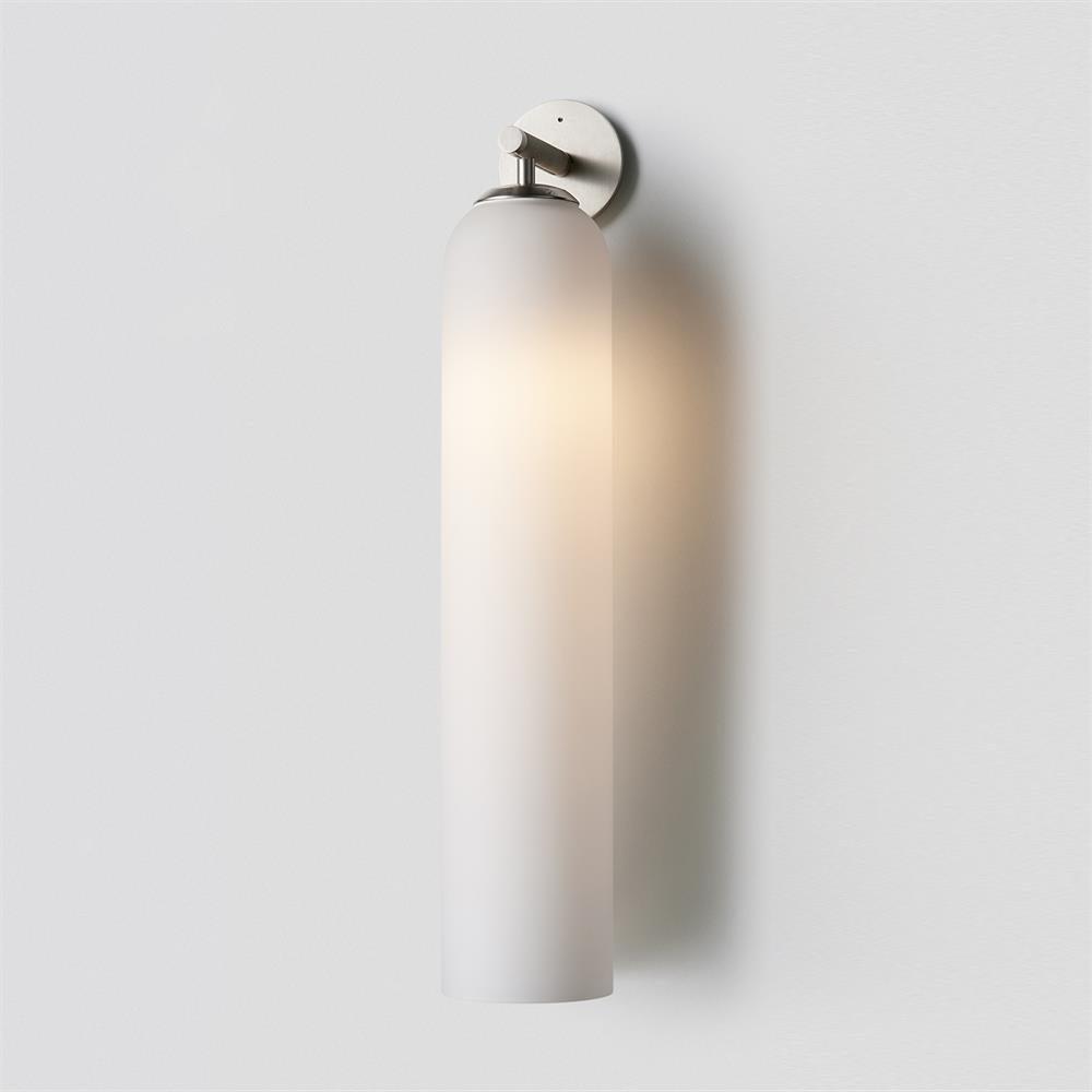 Luvia | Elegant cylindrisk art deco glas væglampe