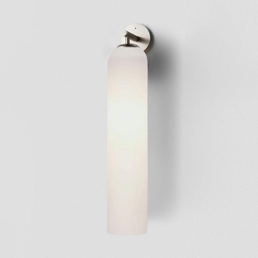 Luvia | Elegant cylindrisk art deco glas væglampe