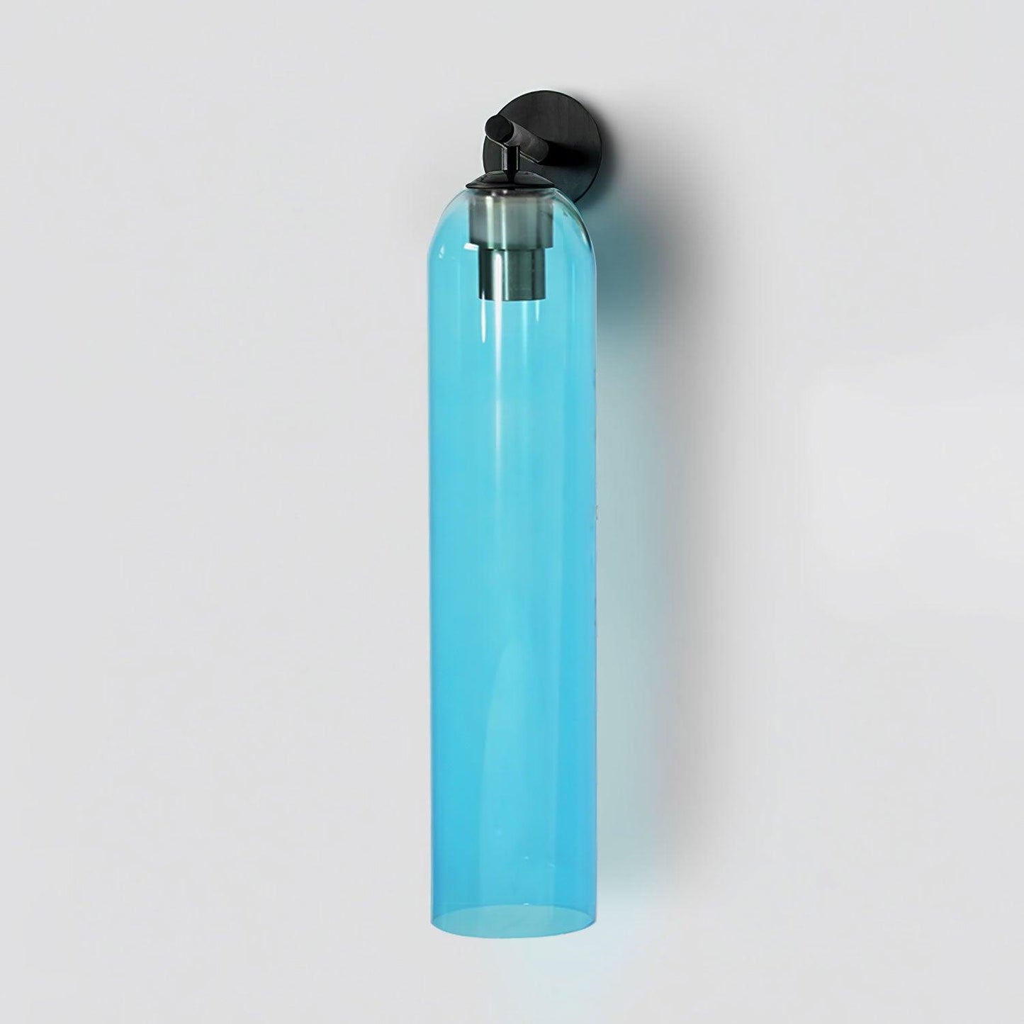 Luvia | Elegant cylindrisk art deco glas væglampe