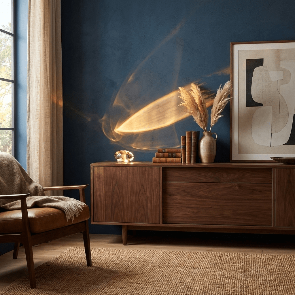 Vaelenoe | Skulpturel Oval Krystal Sten Bordlampe