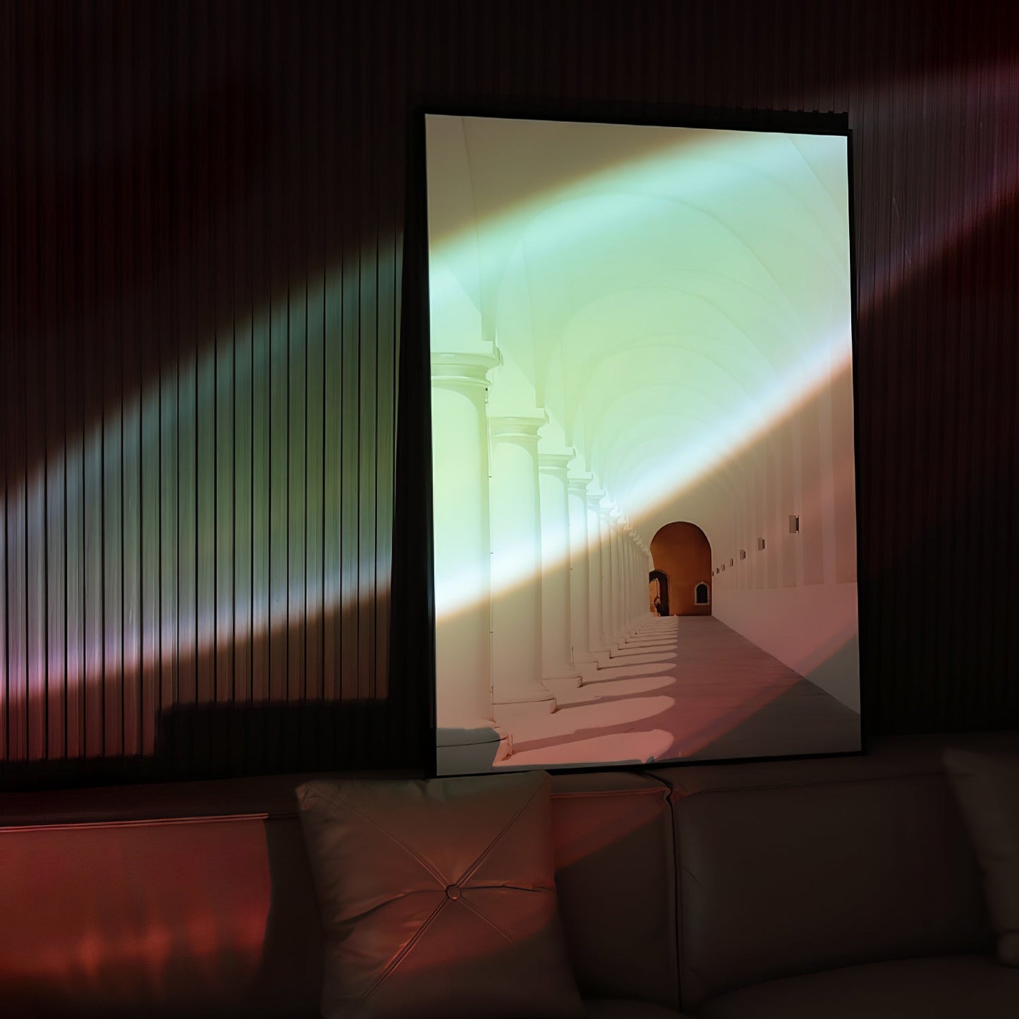 Vaelenoe | Skulpturel Oval Krystal Sten Bordlampe
