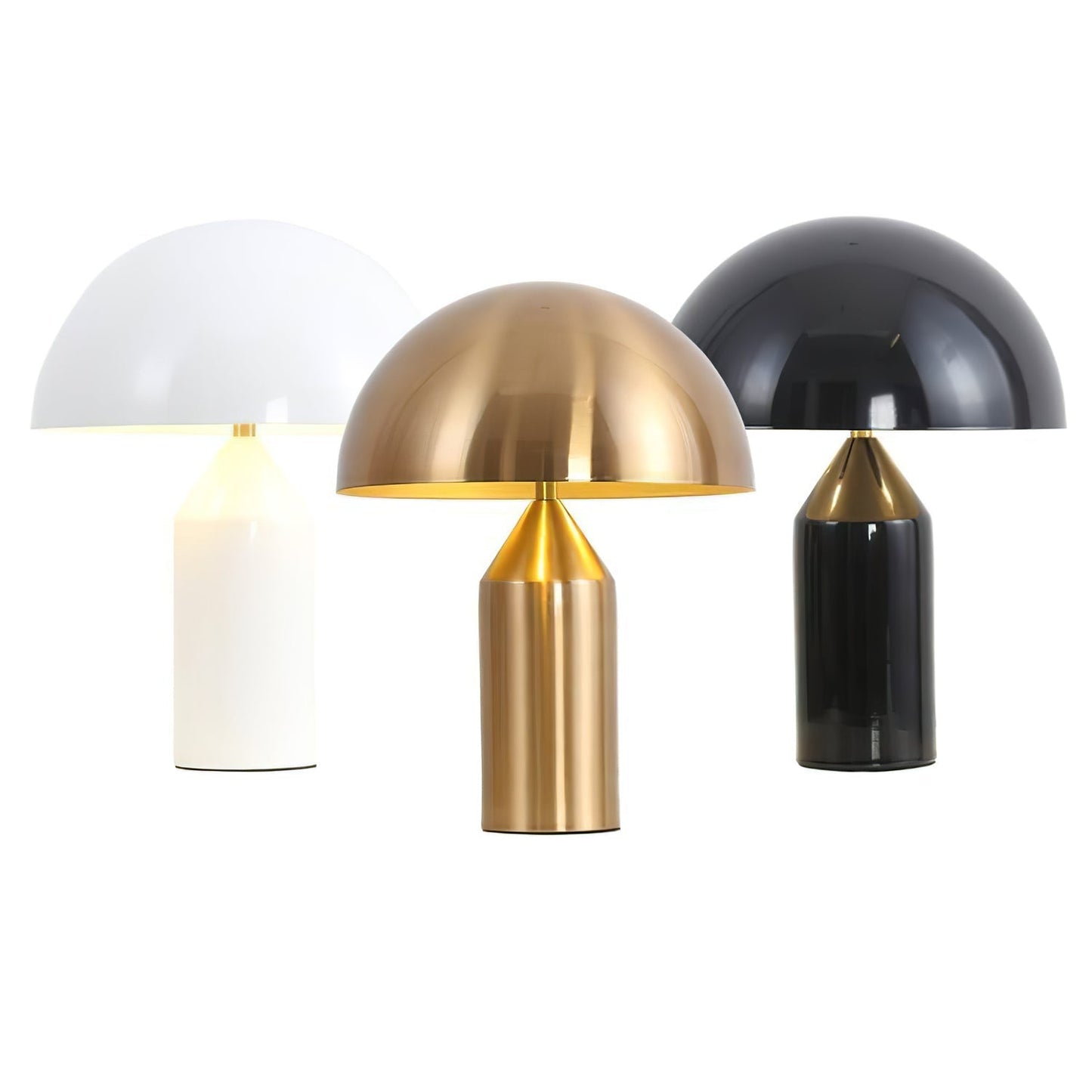 Zonthara | Avantgarde geometrisk skulpturel silhuet metal bordlampe