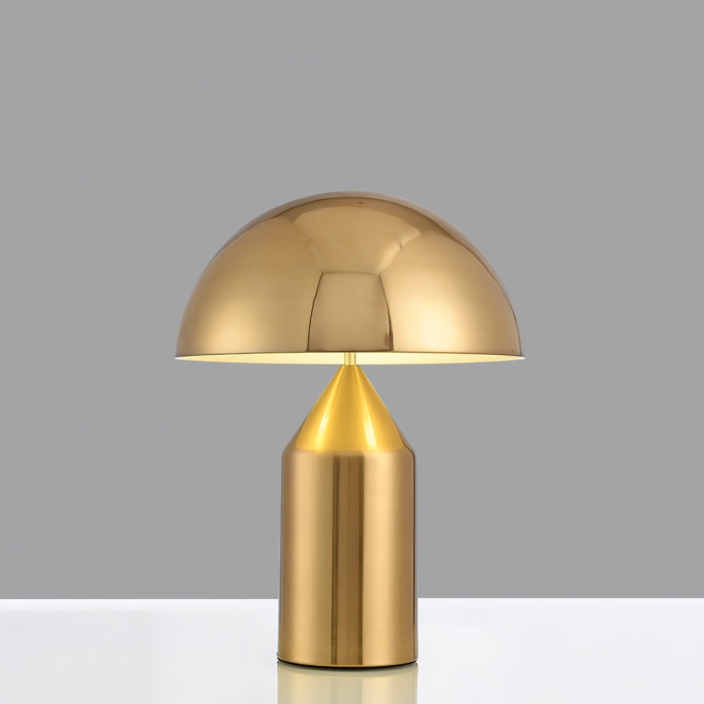 Zonthara | Avantgarde geometrisk skulpturel silhuet metal bordlampe