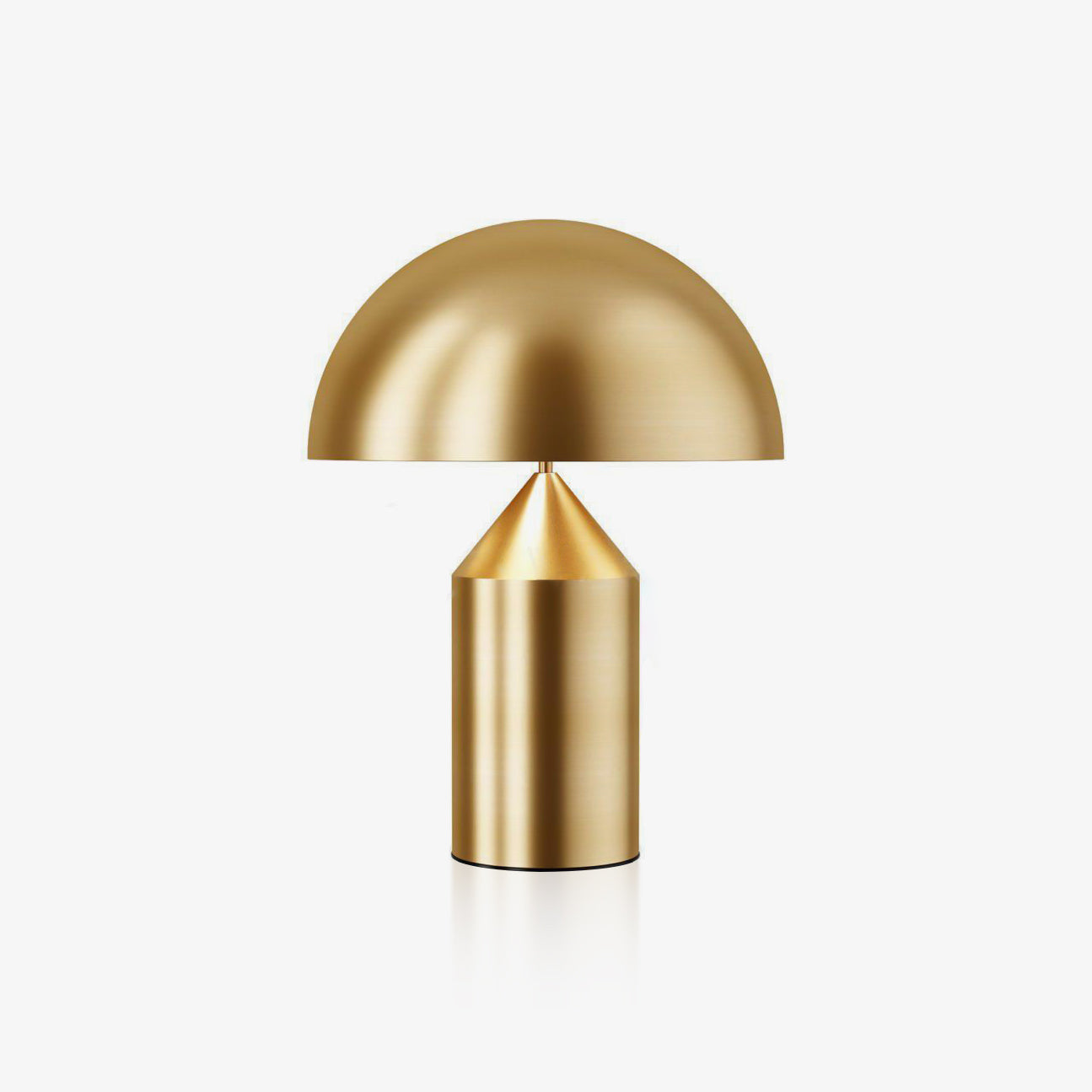 Zonthara | Avantgarde geometrisk skulpturel silhuet metal bordlampe