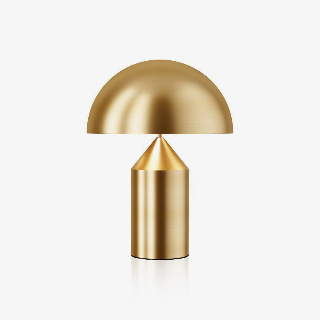 Zonthara | Avantgarde geometrisk skulpturel silhuet metal bordlampe