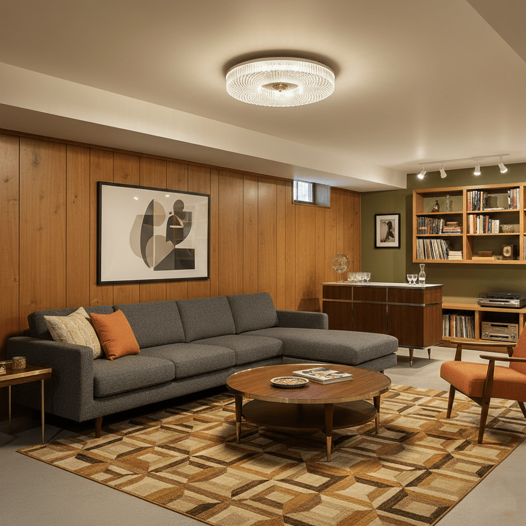 Corissam | Slank skive moderne geometrisk overflademonteret loftslampe  