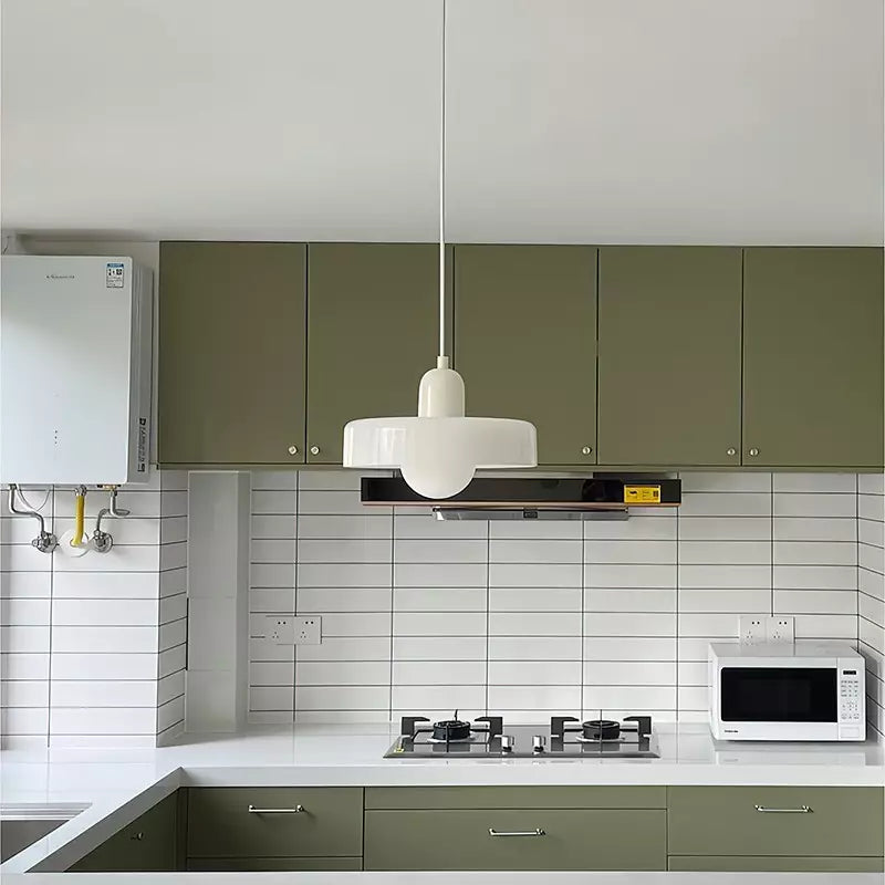 Vetro | Bauhaus-stil farvet glaspendel