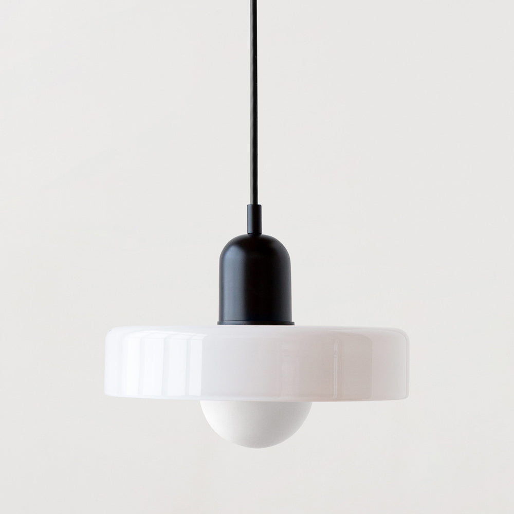 Vetro | Bauhaus-stil farvet glaspendel