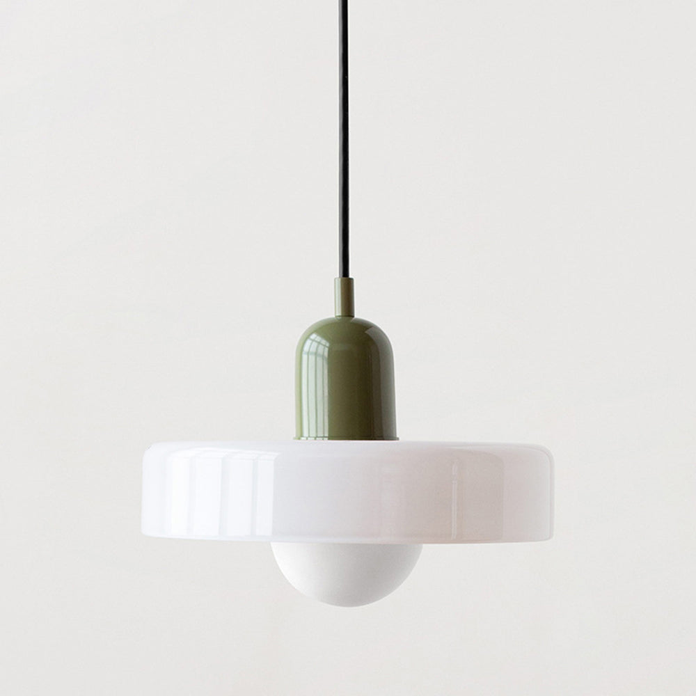 Vetro | Bauhaus-stil farvet glaspendel
