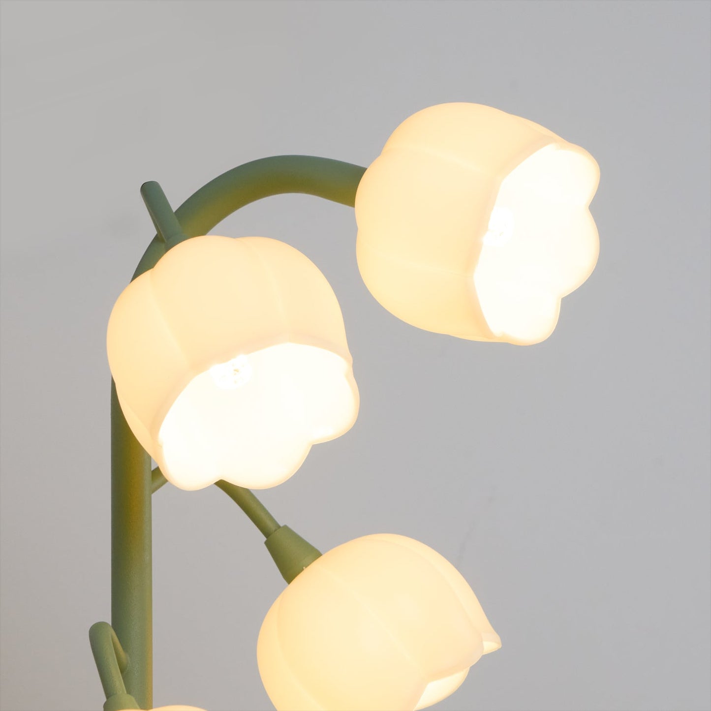 Tulipanformet Orchid Blomstret Bordlampe