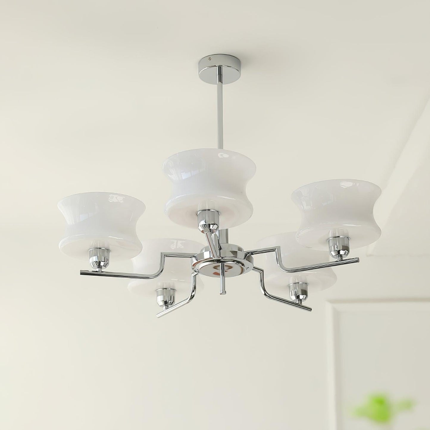 Kendroma | Antik-inspireret buet globus glas loftslampe  