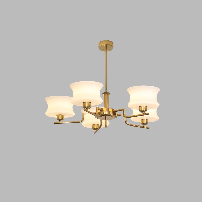 Kendroma | Antik-inspireret buet globus glas loftslampe  