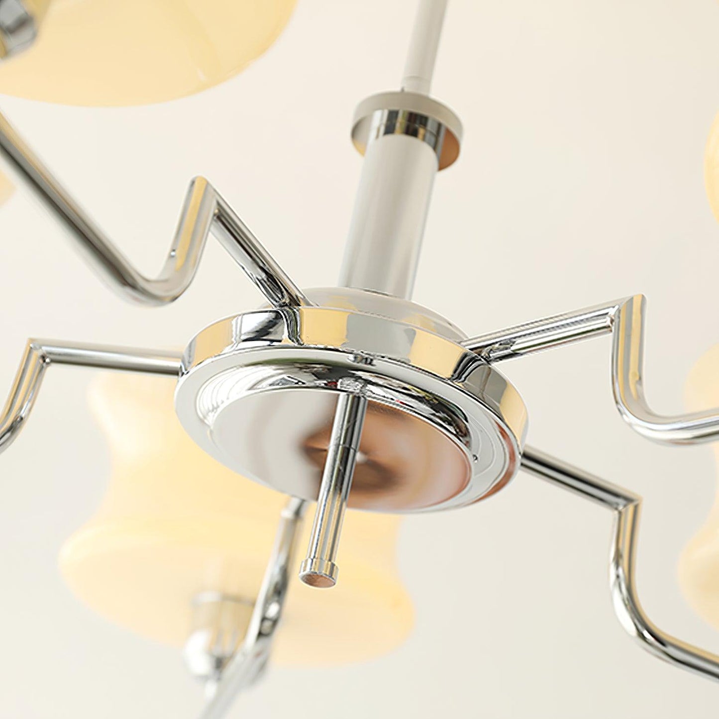 Kendroma | Antik-inspireret buet globus glas loftslampe  