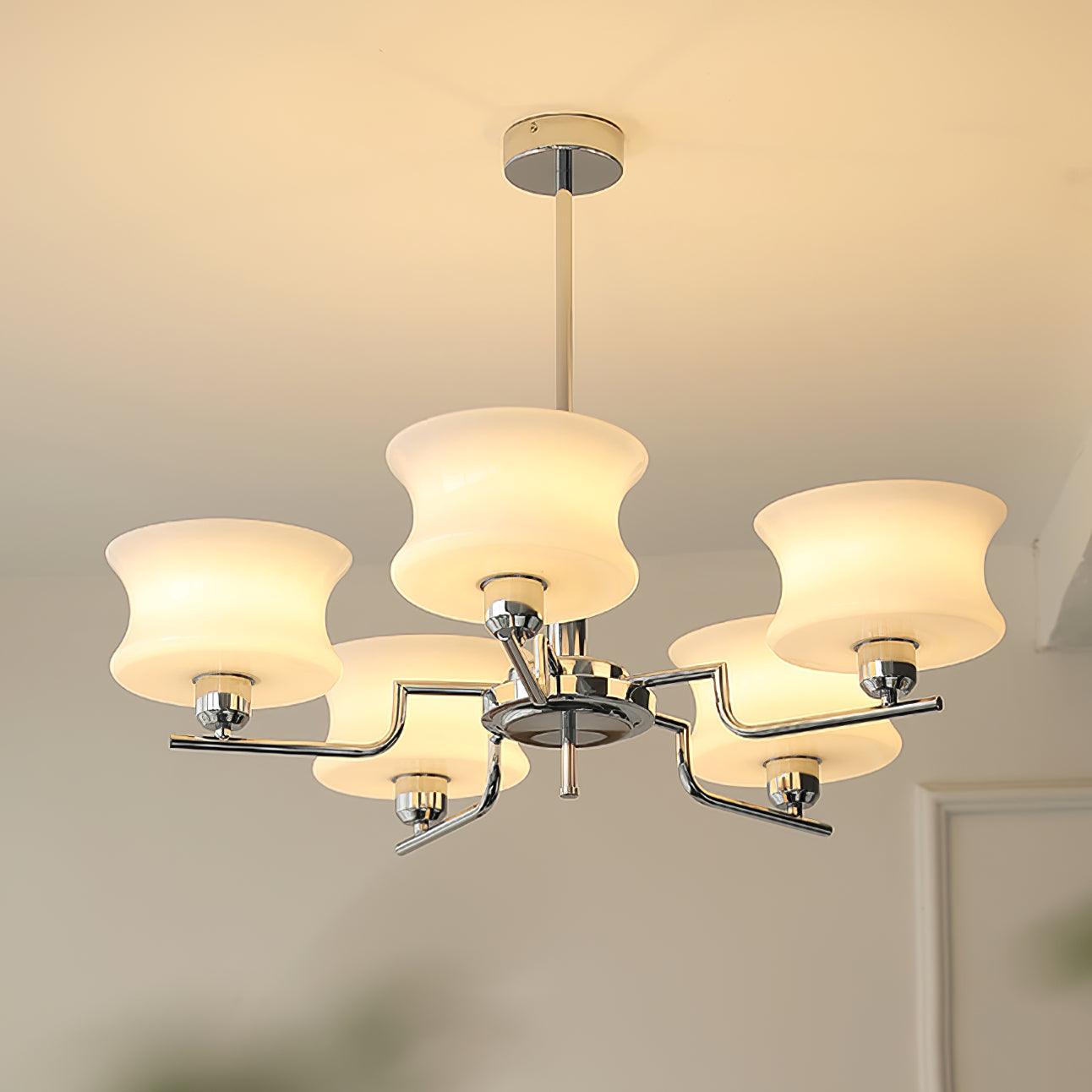 Kendroma | Antik-inspireret buet globus glas loftslampe  