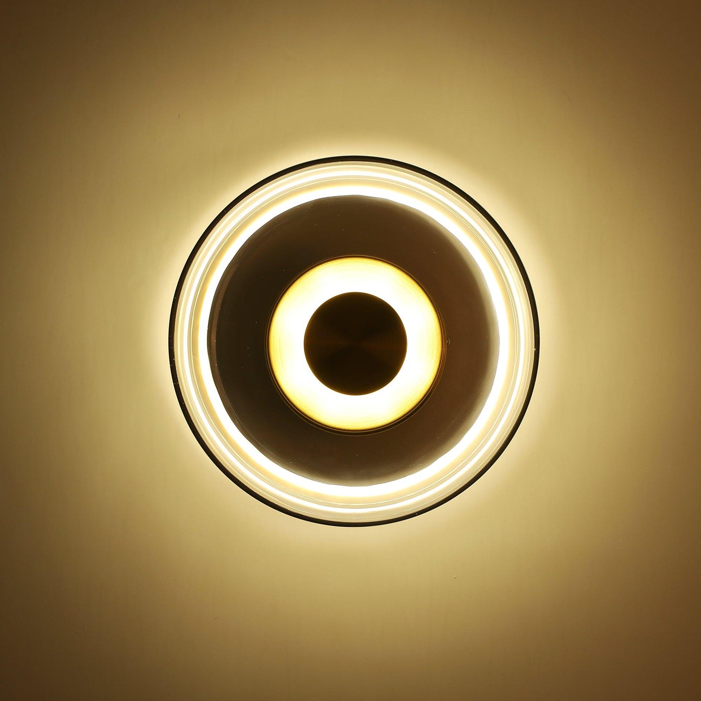 Luvia | Nordisk ribbet glas art deco væglampe