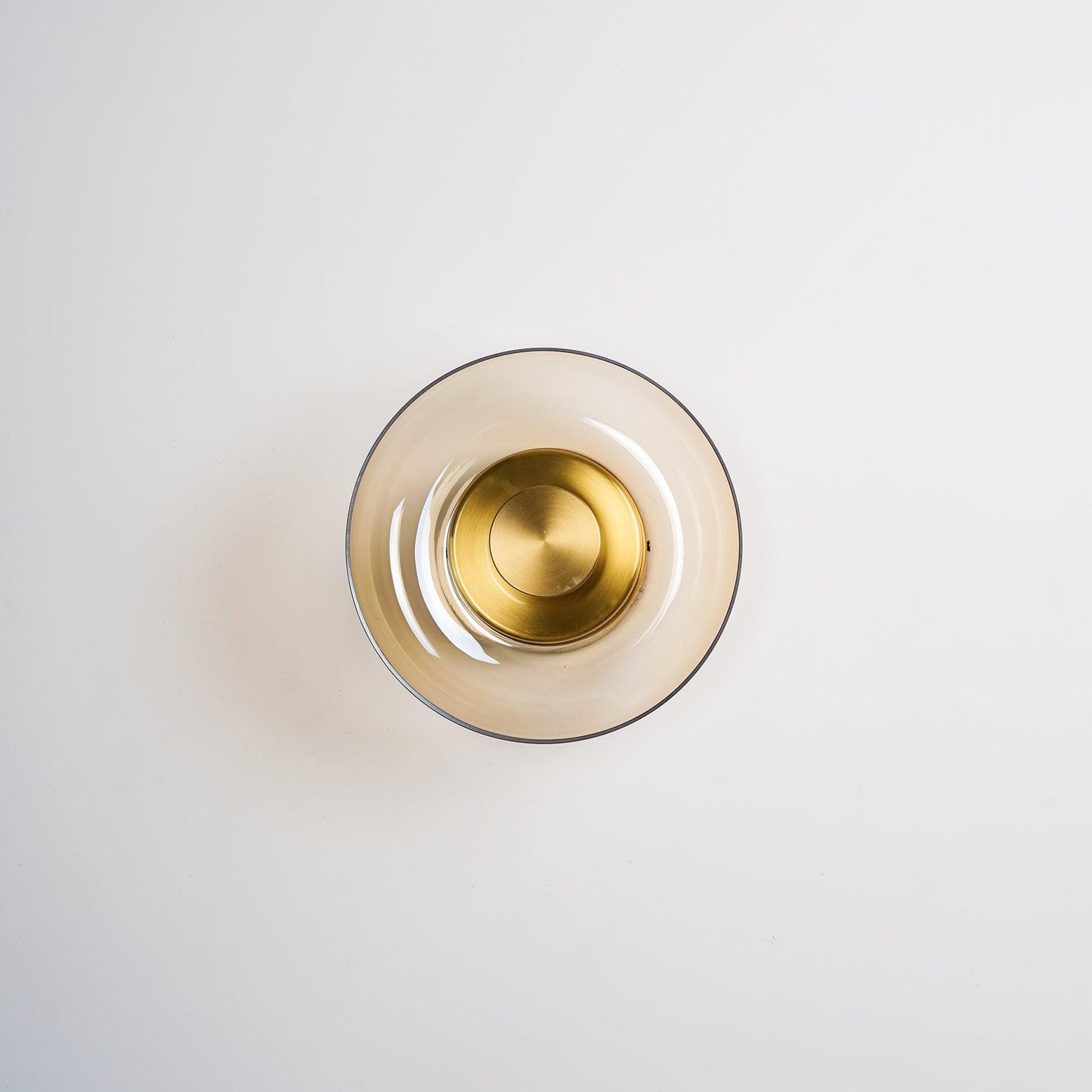 Luvia | Nordisk ribbet glas art deco væglampe