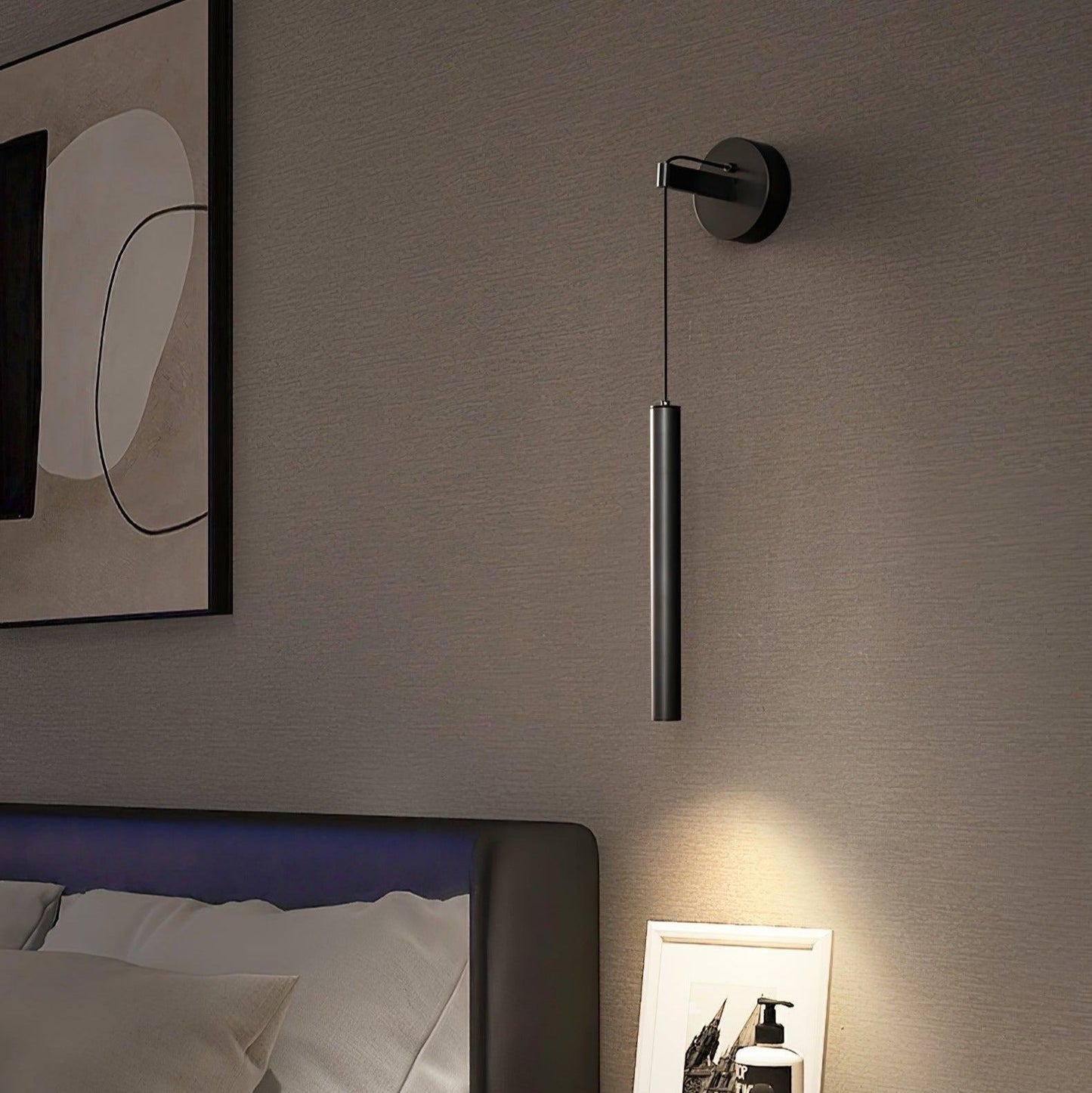 Albronix | Lineær messing minimalistisk LED arkitektonisk vægpendellampe