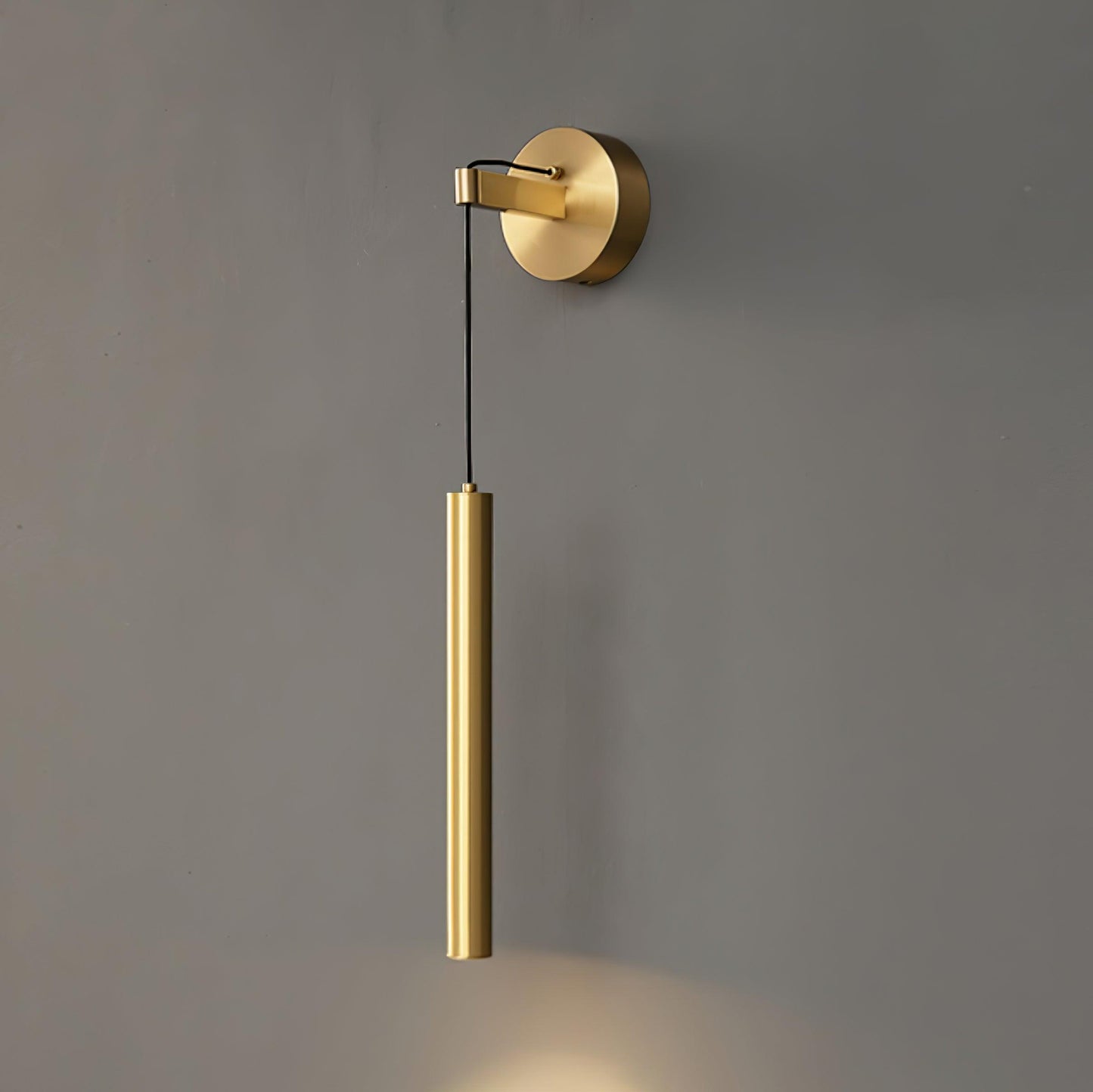 Albronix | Lineær messing minimalistisk LED arkitektonisk vægpendellampe