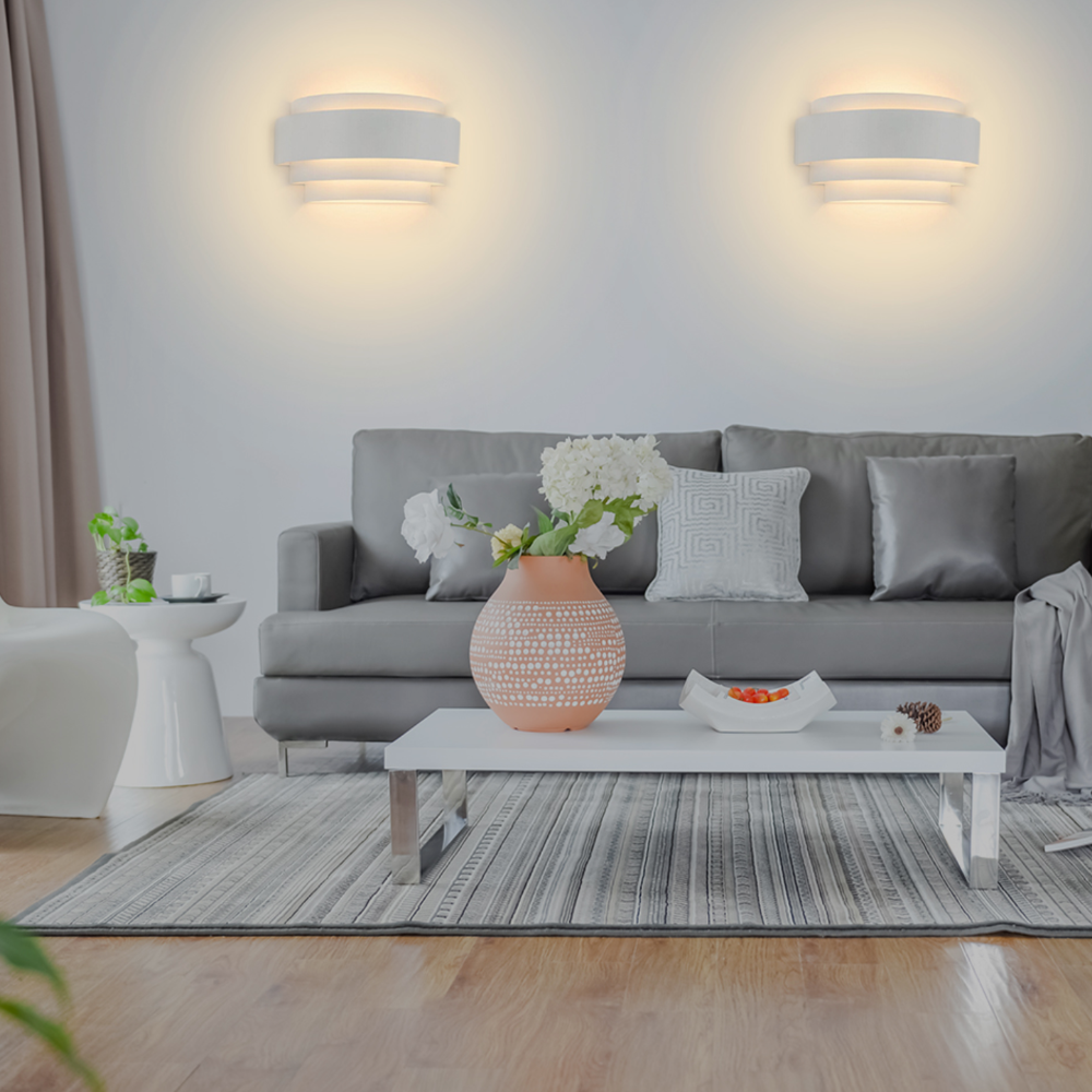Cerythe | Buet minimalistisk metal design moderne væglampe