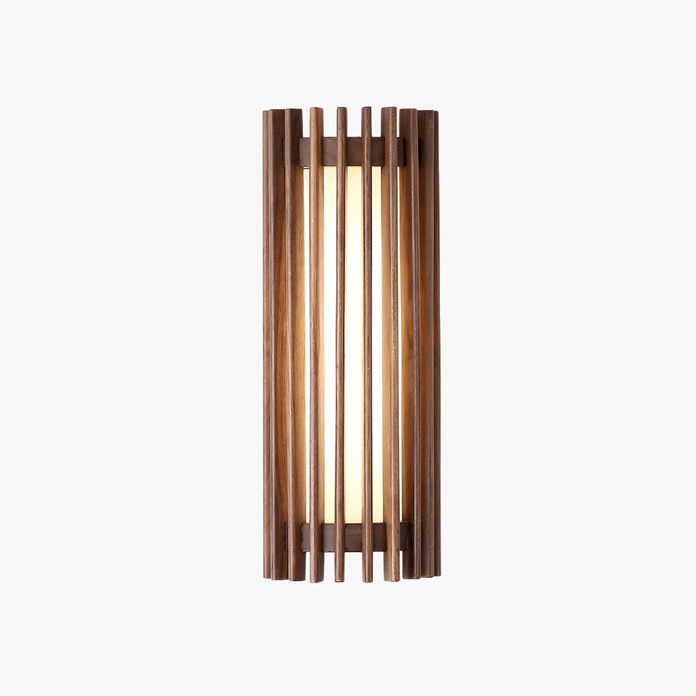 Arbor | Minimalistisk naturlig træstruktur væglampe