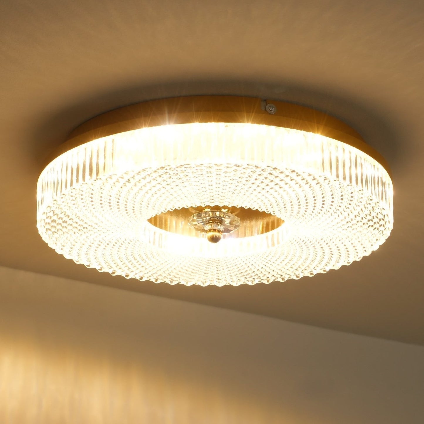 Corissam | Slank skive moderne geometrisk overflademonteret loftslampe  