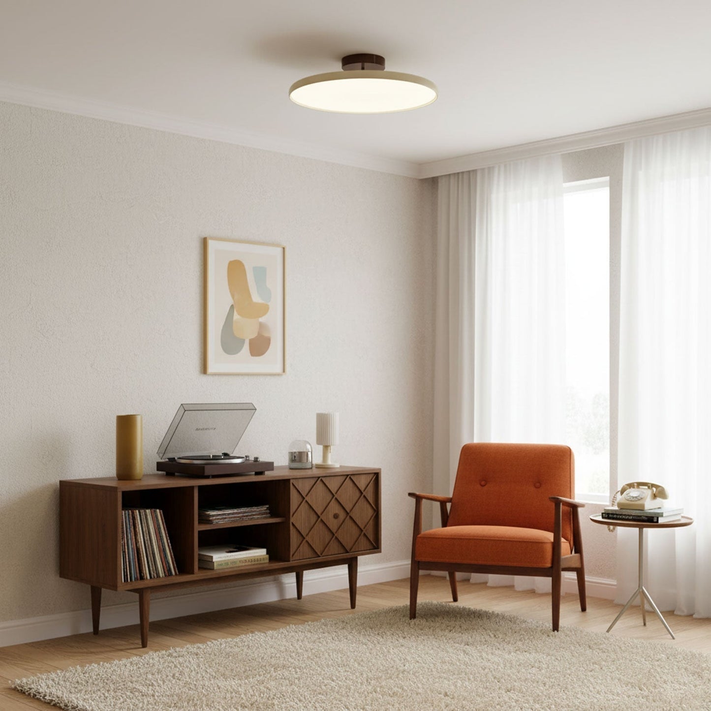 Brondela | Roterende Bue Minimalistisk Retningsbestemt Loftlampe