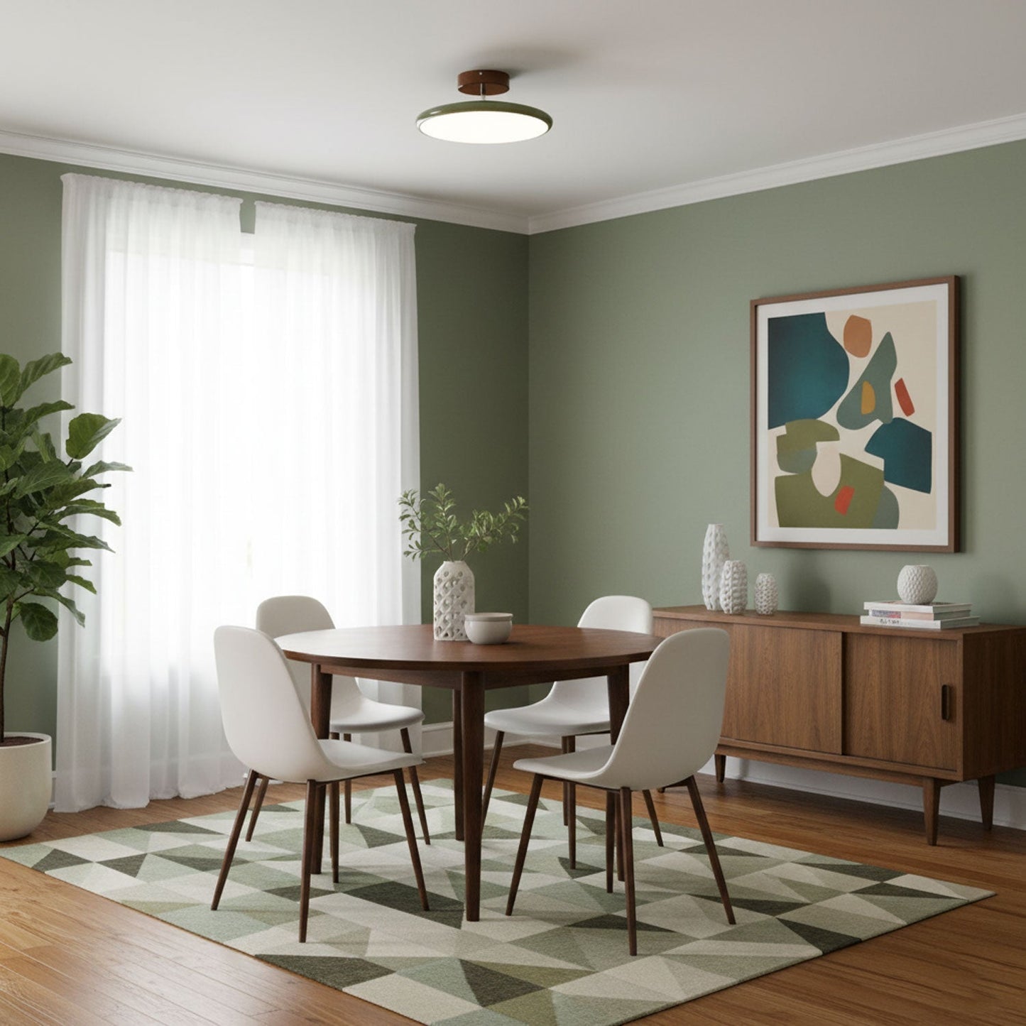 Brondela | Roterende Bue Minimalistisk Retningsbestemt Loftlampe
