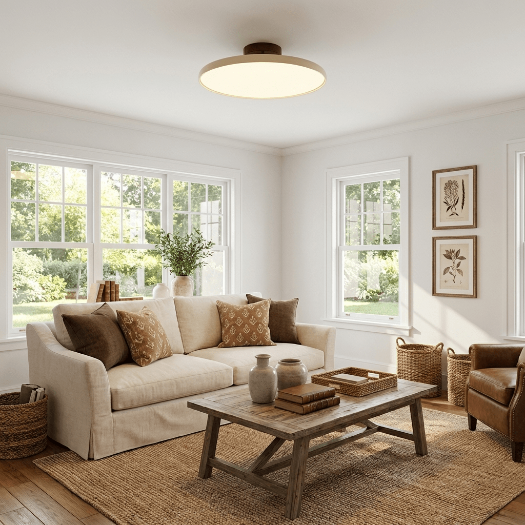Brondela | Roterende Bue Minimalistisk Retningsbestemt Loftlampe