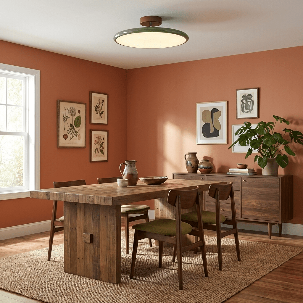 Brondela | Roterende Bue Minimalistisk Retningsbestemt Loftlampe