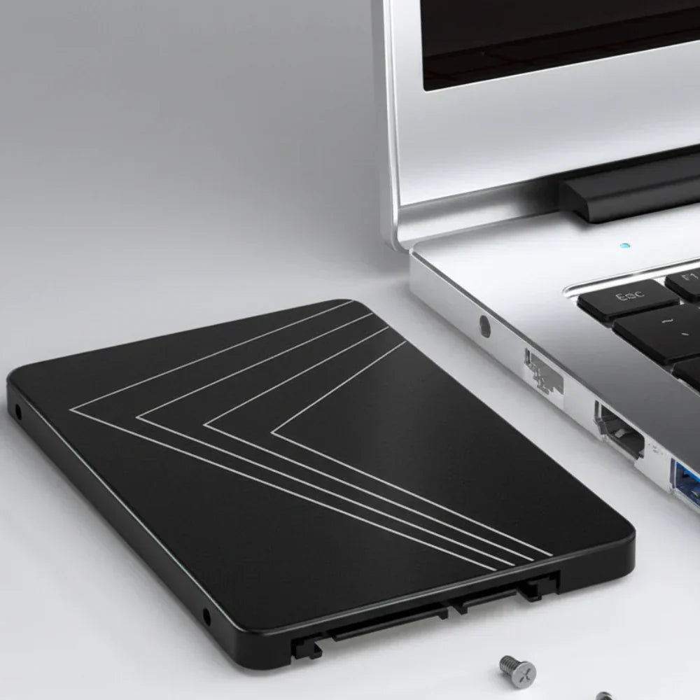 Kompakt højhastighed bærbar ekstern SSD solid state SATA drev lager  
