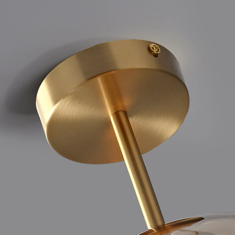 Fumea | Moderne tonet glas kugleloftslampe