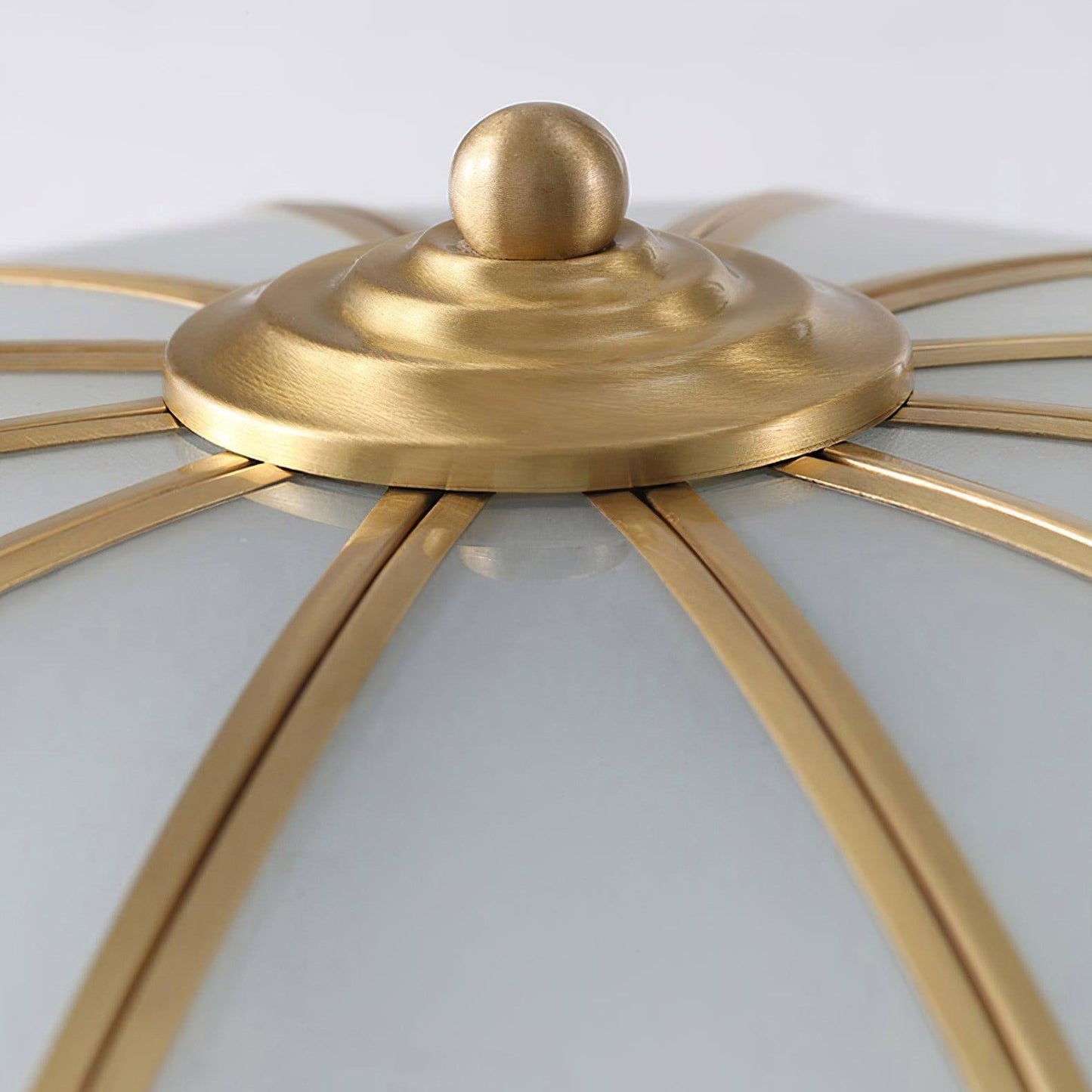 Novalux | Elegant bladdesign frostet glas loftslampe