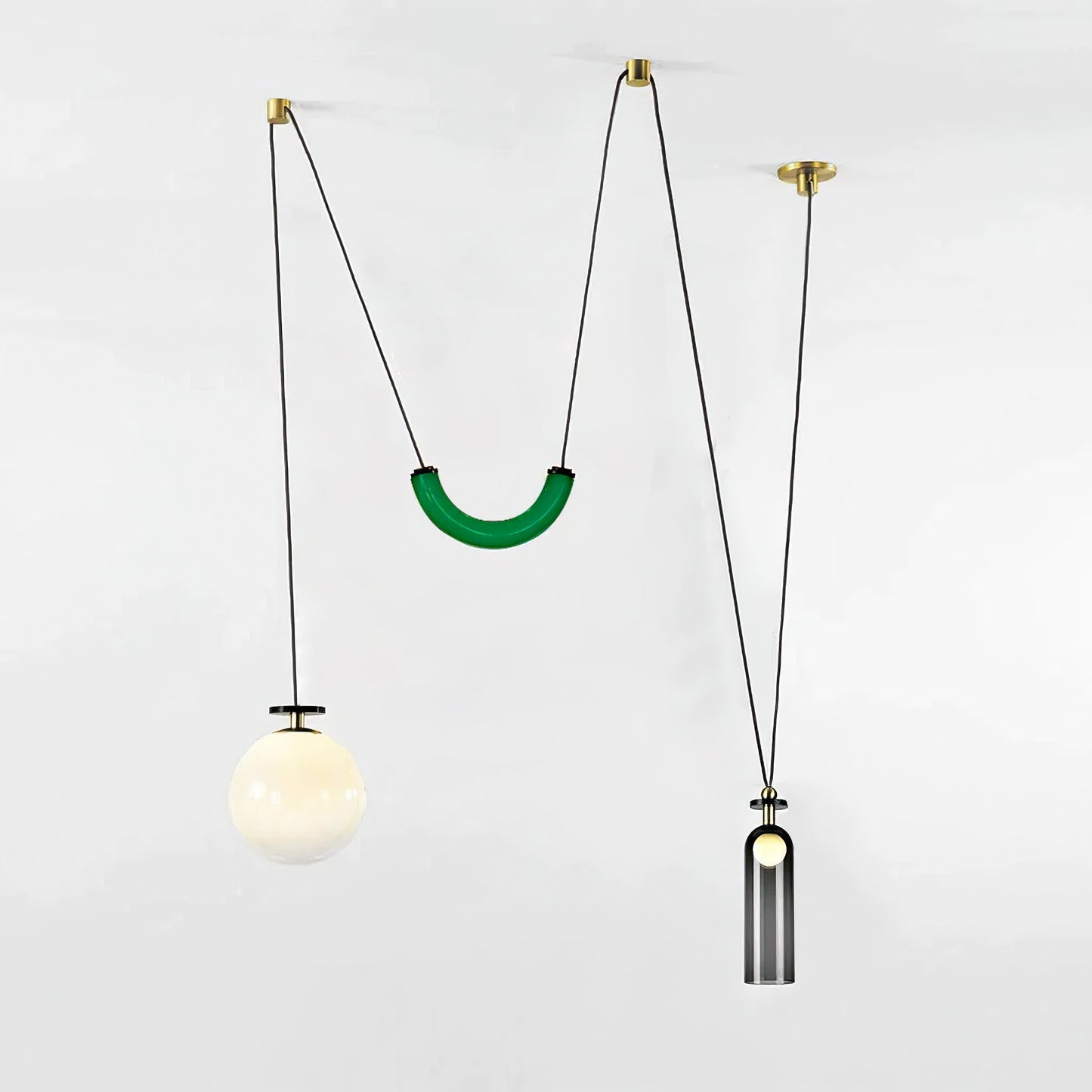Vondisur | Minimalistisk geometrisk modulær pendellampe