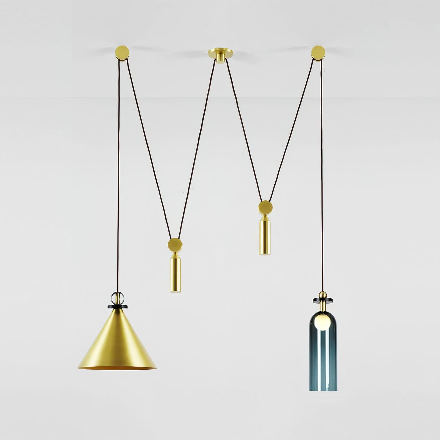 Vondisur | Minimalistisk geometrisk modulær pendellampe