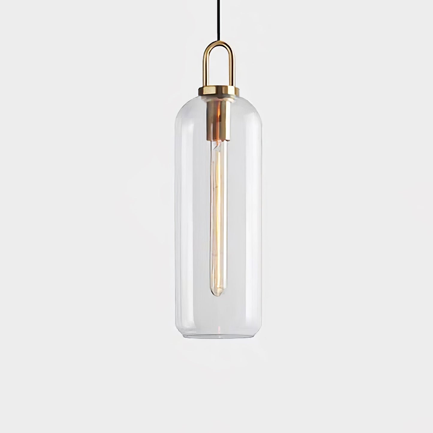 Kyntara | Moderne asymmetrisk elliptisk glas pendellampe