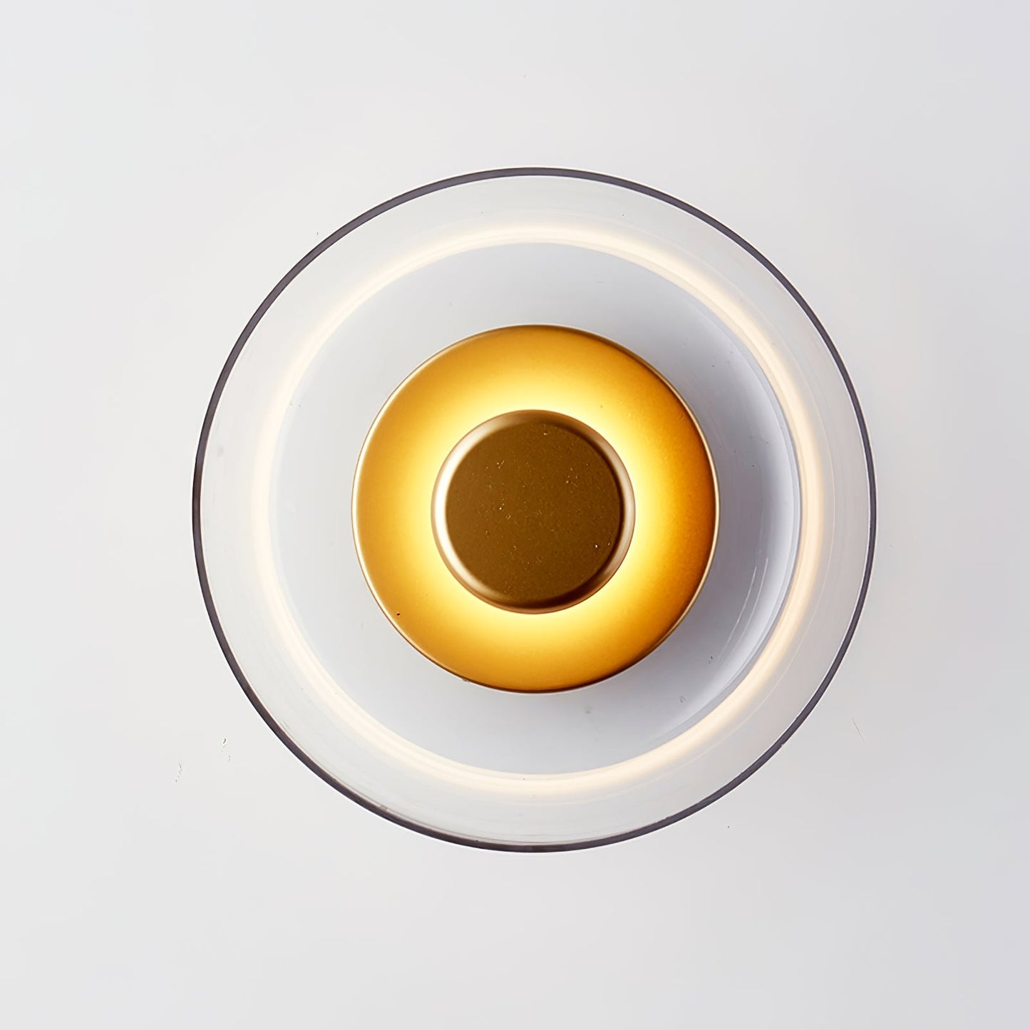 Luvia | Nordisk ribbet glas art deco væglampe