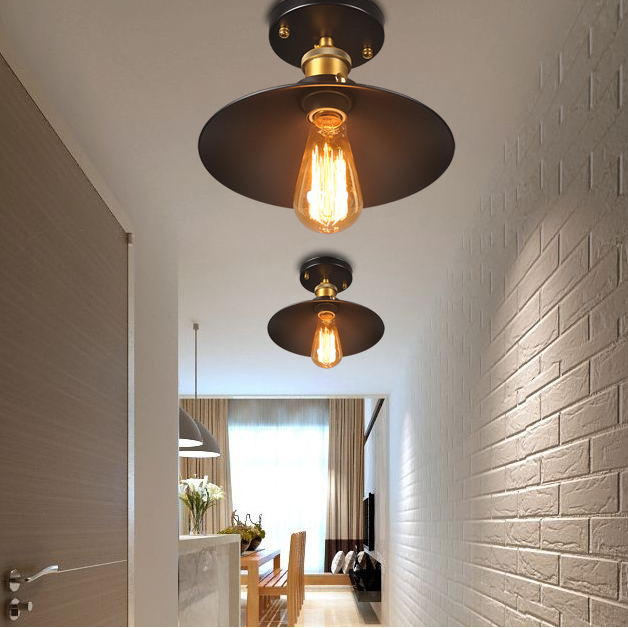 Krestlow | Vintage hvælvet ramme rustik retro loftslampe