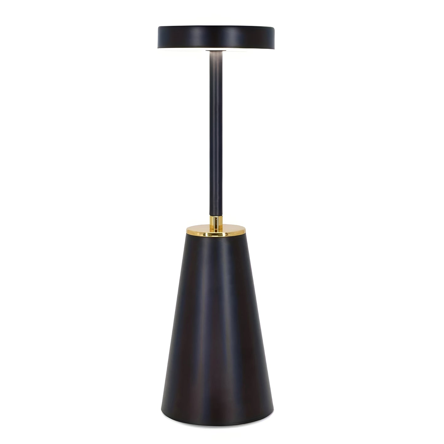 Slank metal trådløs touch dæmpbar genopladelig bordlampe