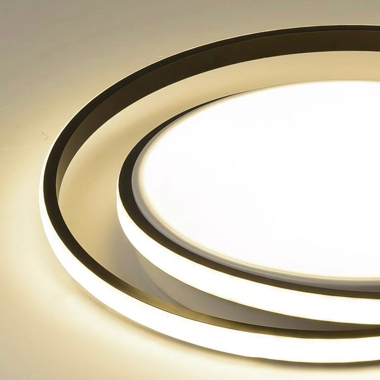 Halo | Moderne cirkulær flush mount loftslampe