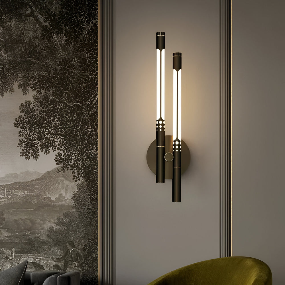Moderne metal akryl indendørs væglampe i sconces-stil