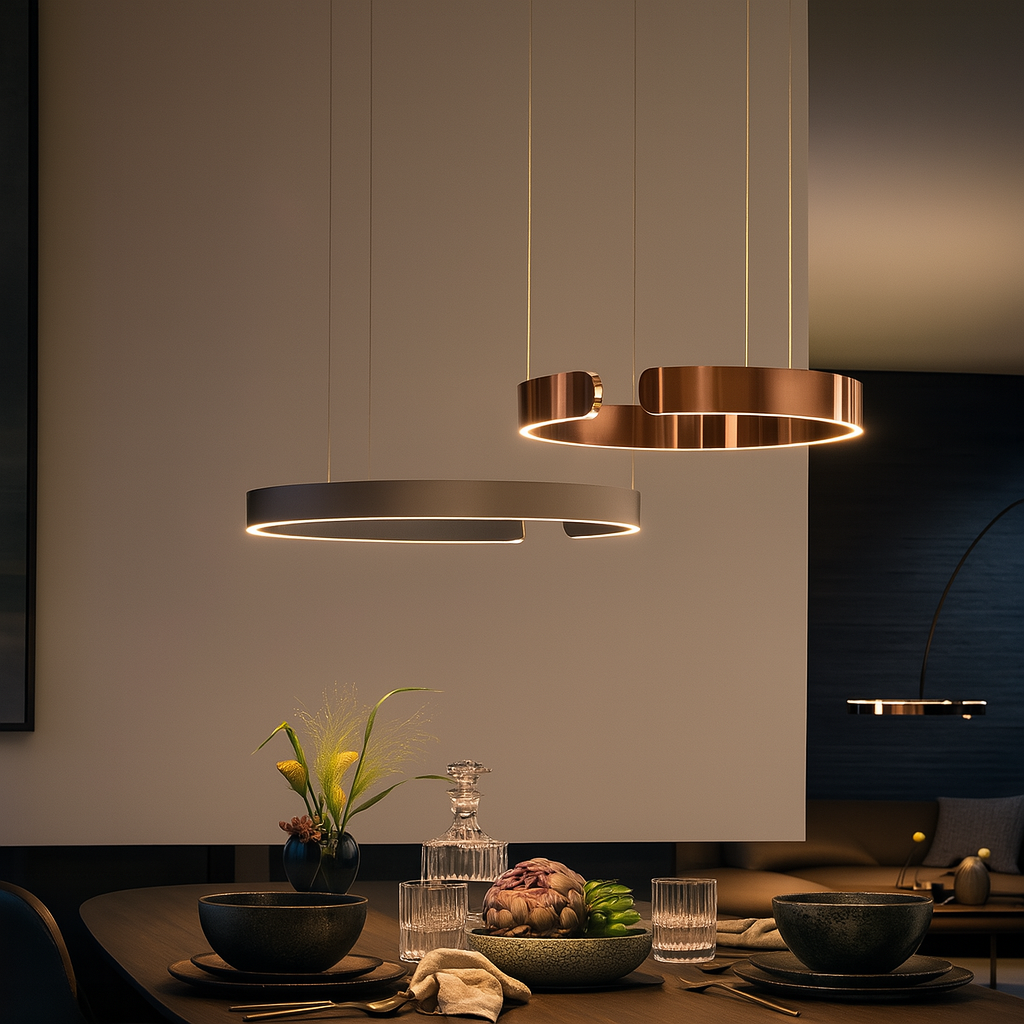 Cyclus | Moderne åben ring metalpendel