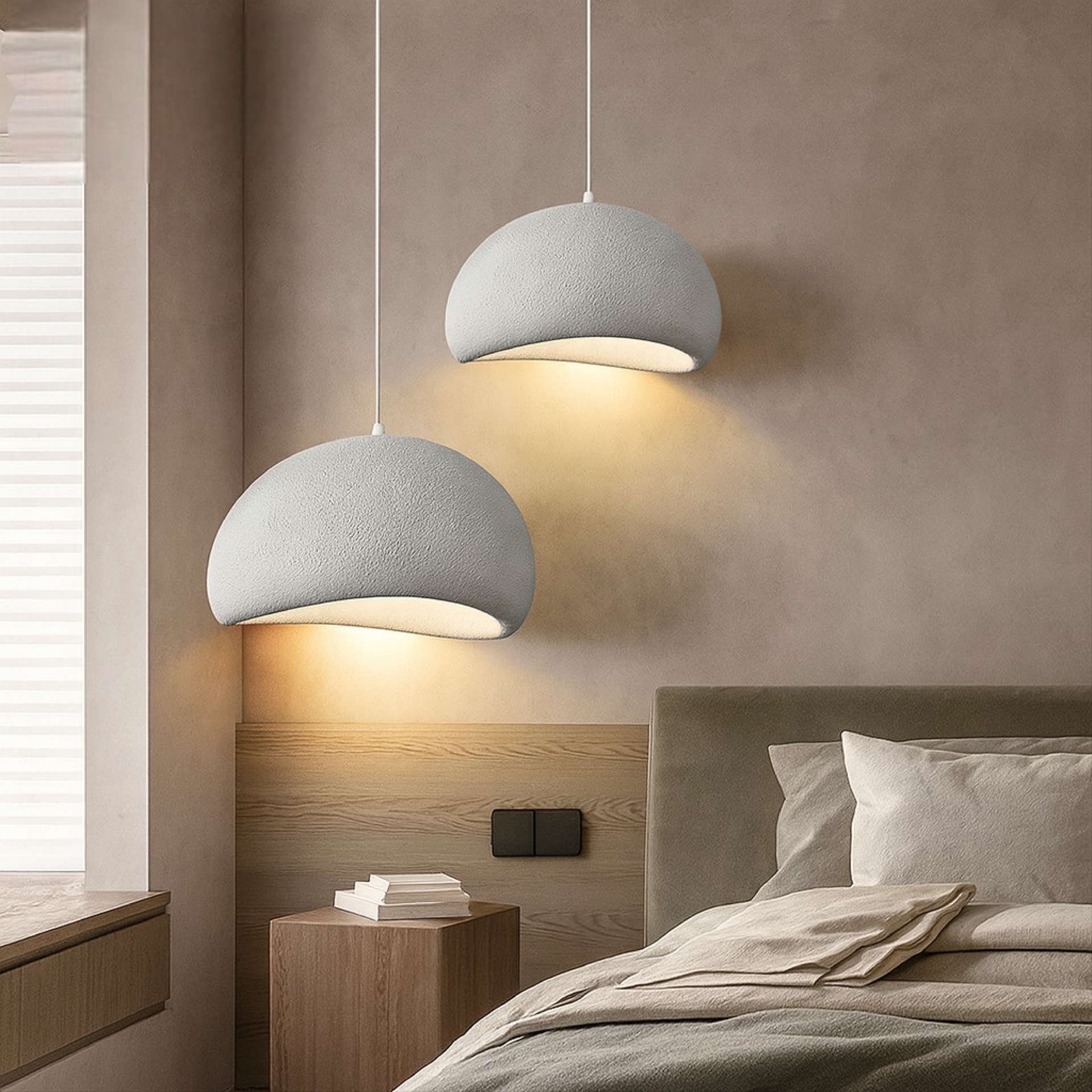 Serena | Minimalistisk Japandi-stil kuppelpendel