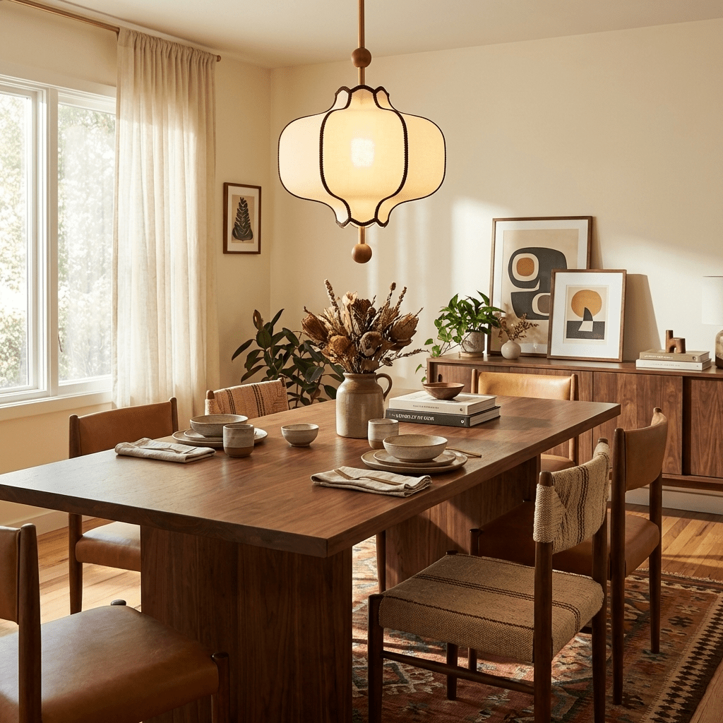 Kendrovy | Ribbede stof lanterne silhuet lofts pendellampe