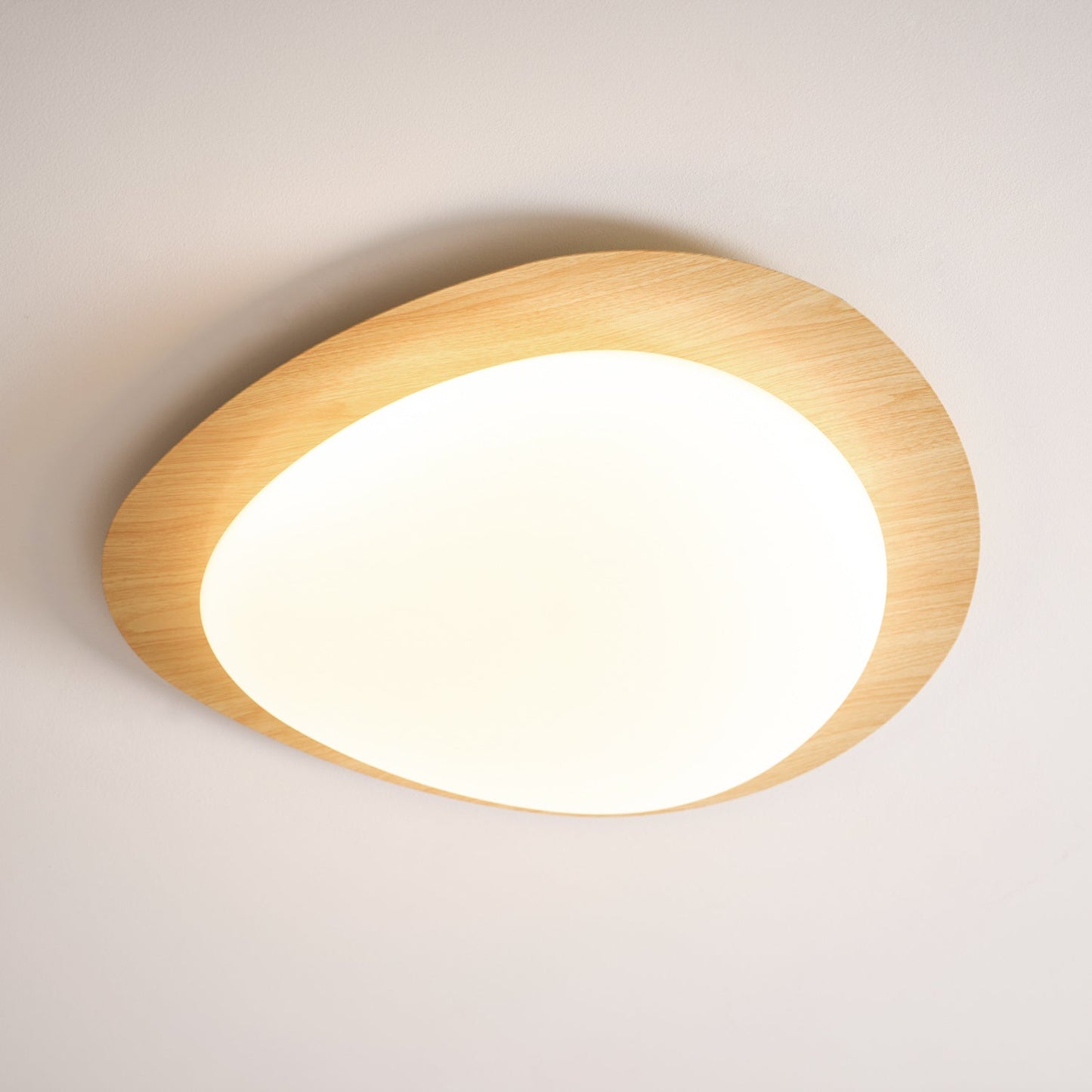 Elenorris | Skulpturel Pebble Silhuet Indbygningsloftlampe