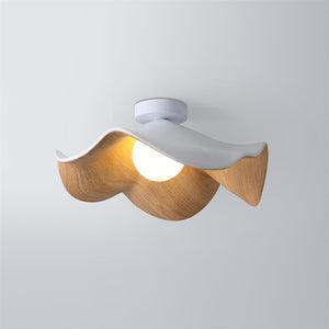 Calisthra | Biophil lagdelt bølge indbygget loftslampe  