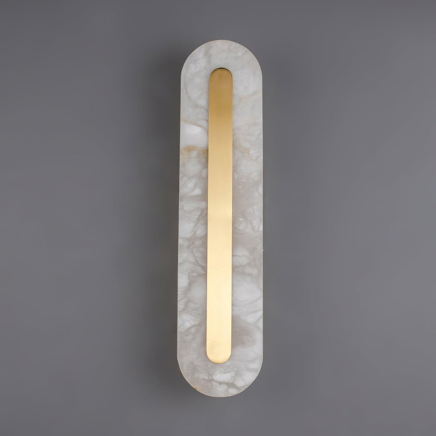Corinthia | Alabaster cylindrisk gennemsigtig stenvæglampe  