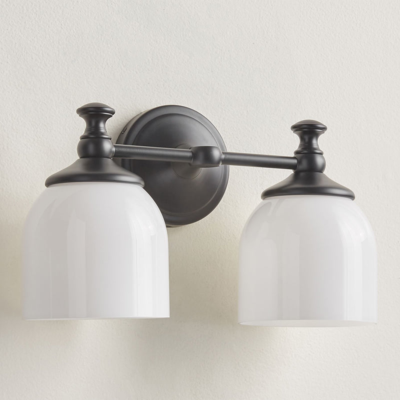 Lisaeth | Minimalistisk arm væglampe med sfærisk glasglobus
