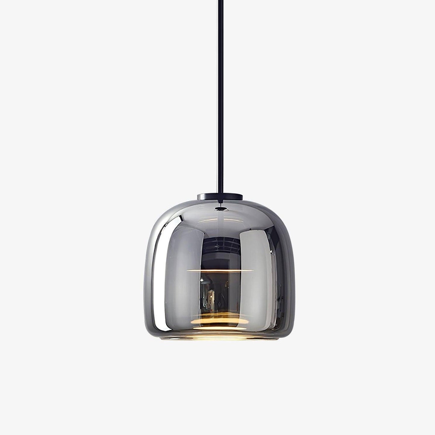 Orionth | Geometrisk Skulpturel Håndblæst Glas Kugle Pendellampe