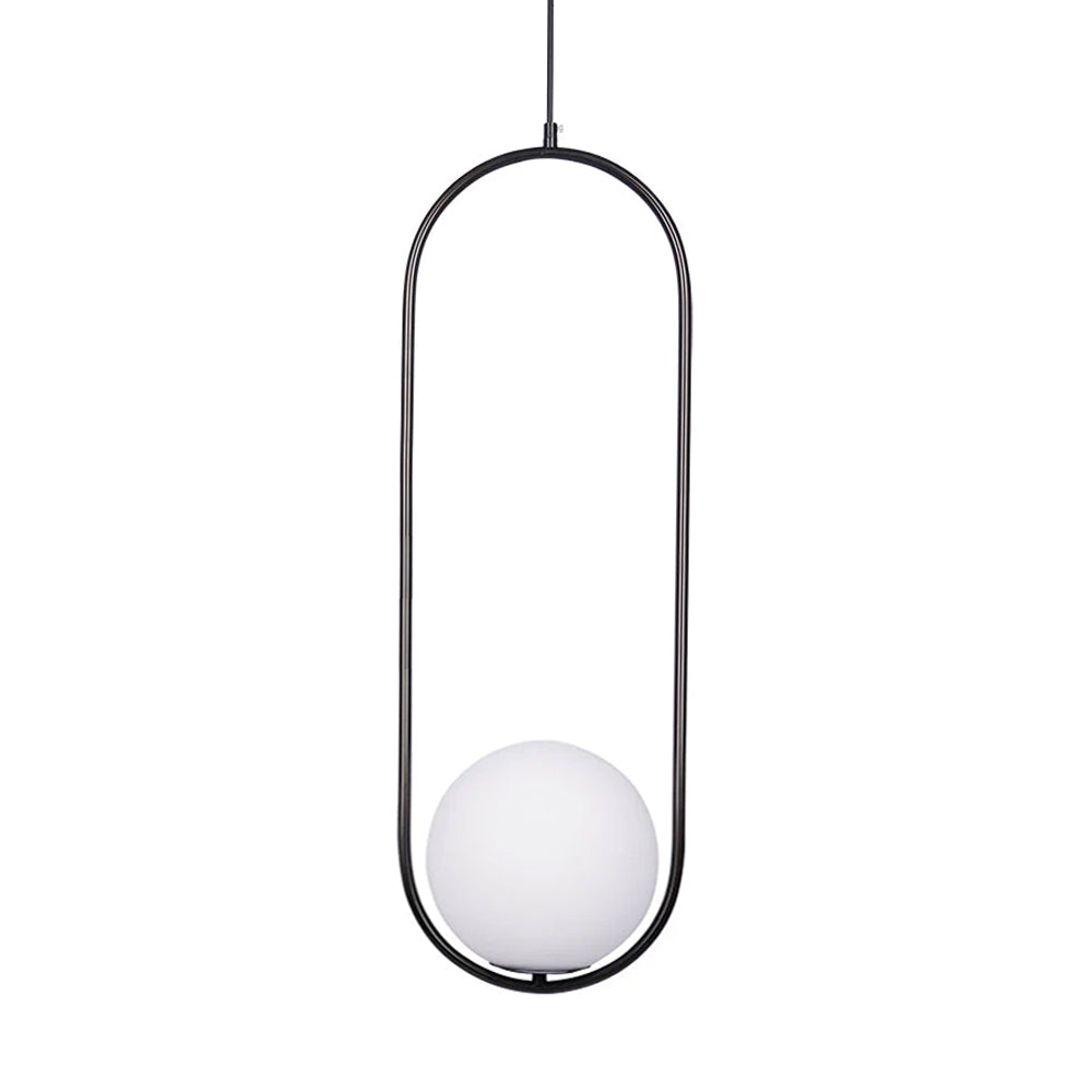 Belvadiro | Minimalistisk sfærisk glaspendel  