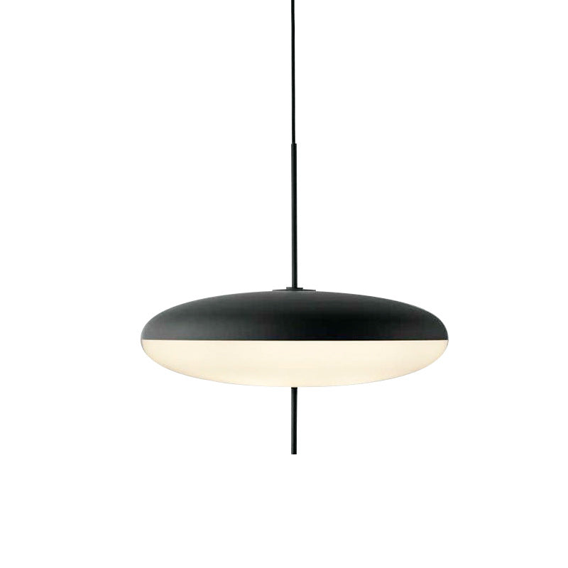 Belthorim | Opaliseret disk silhuet minimalistisk pendellampe